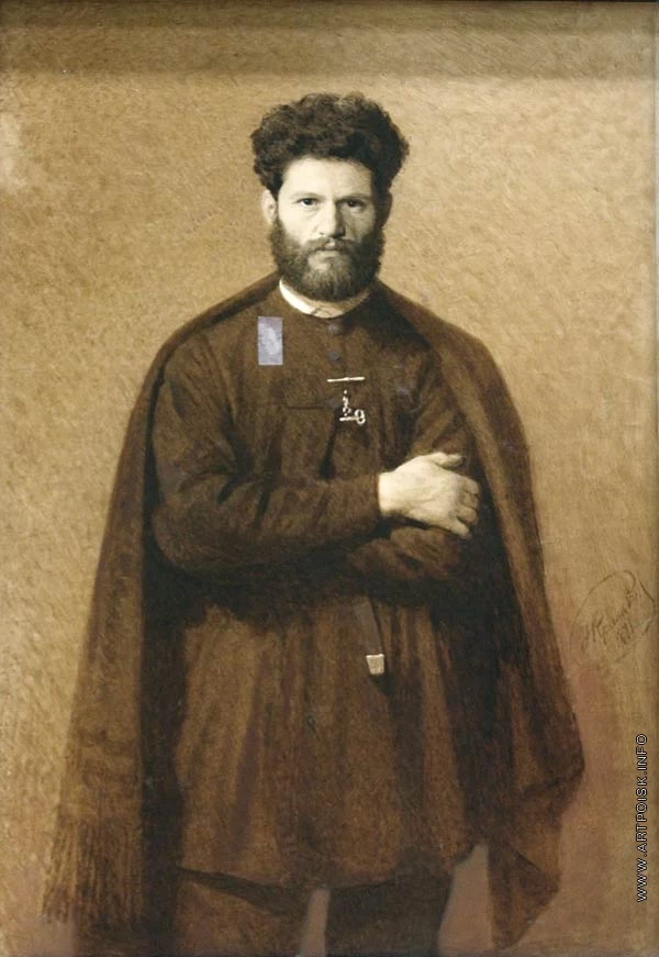 Ivan Kramskoy - Ritratto di Mark Antokolsky, Museo nazionale di belle arti della Repubblica di Bielorussia, Minsk